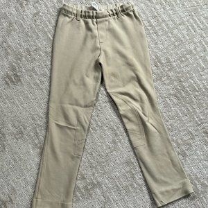 Youth Khaki Riding Pants Sz S